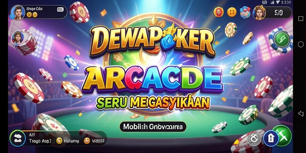 Tampilan gameplay seru di DEWAPOKER dengan grafik menawan.