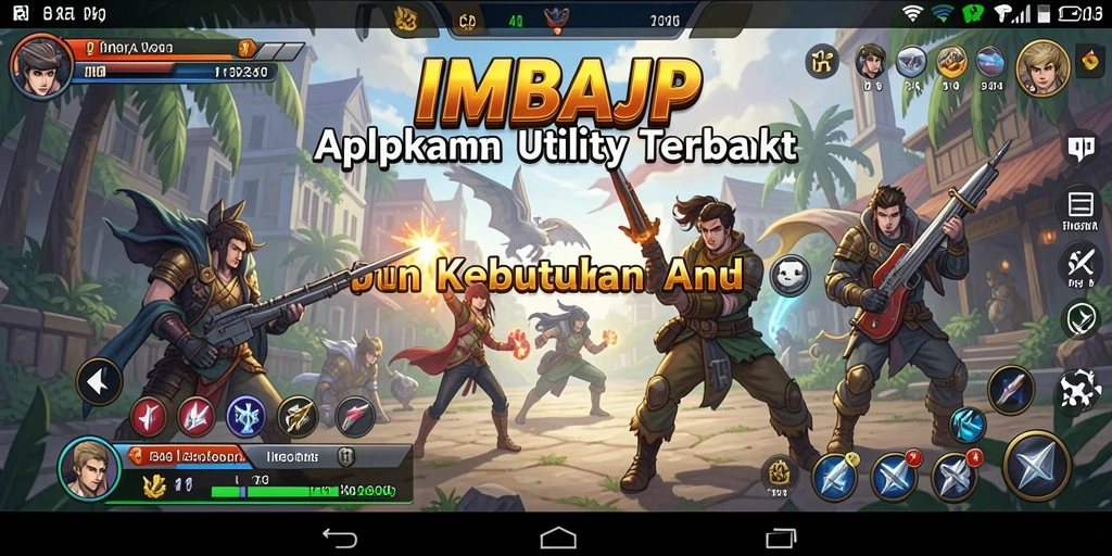 Tampilan antarmuka IMBAJP yang sederhana dan fungsional.