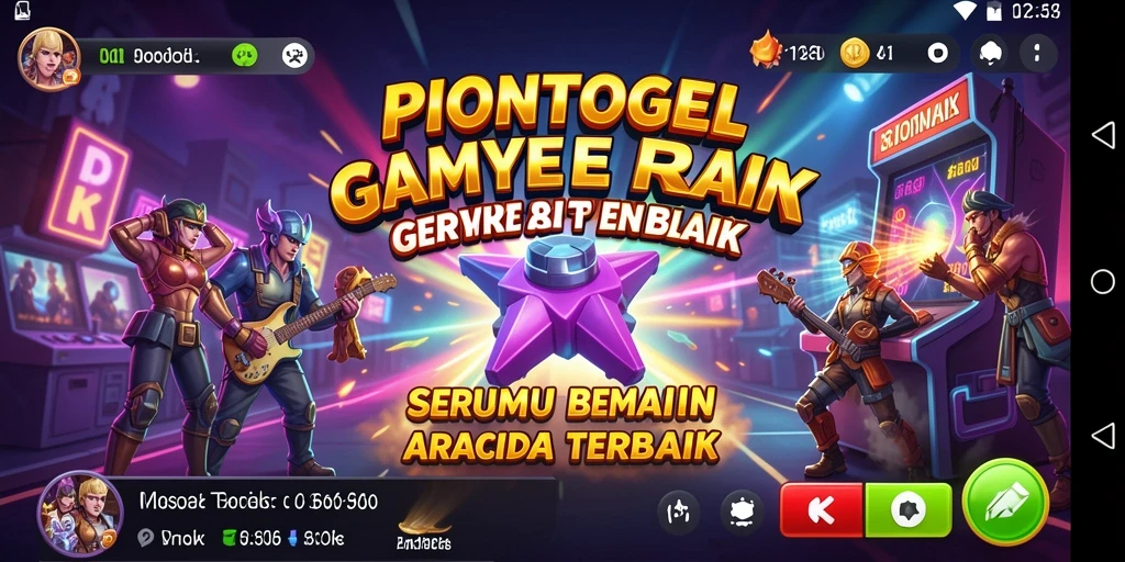 Tampilan gameplay PIONTOGEL yang penuh warna dan seru.