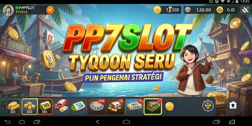 Tampilan gameplay PP7SLOT yang menarik dengan elemen Tycoon.
