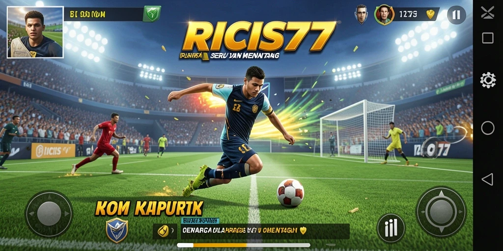 Tampilan gameplay RICIS77 yang menegangkan dan seru.