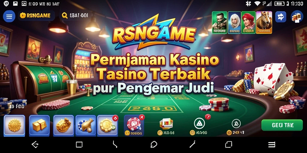 Tampilan gameplay Kasino yang menarik dan mendebarkan.