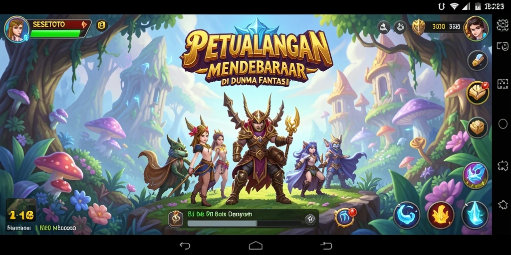 Screenshot gameplay SESETOTO menampilkan petualangan seru dan grafis memukau.
