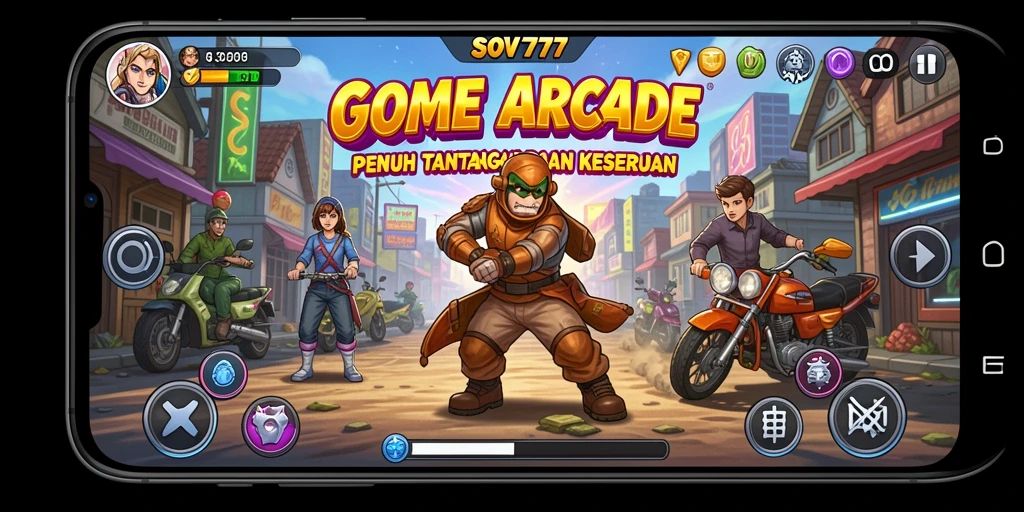Tampilan gameplay SOV777 yang seru dan menantang.