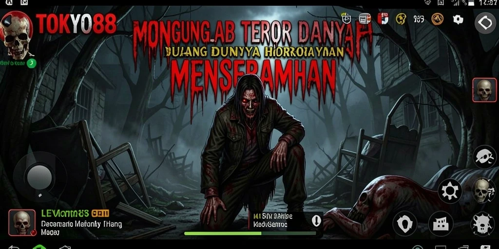 Gameplay mengerikan di TOKYO88 dengan suasana menegangkan.