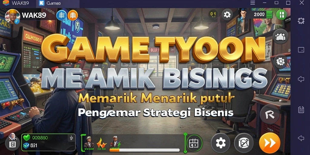 Tampilan gameplay WAK89 yang menawan dan penuh strategi.